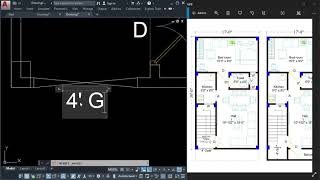 17'X33' - 561sft | 1BHK - G+1 | Best Plan | How to do floor plan in small area... Very Less Budget